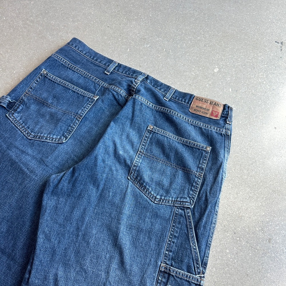Vintage 90s GUESS Jeans Baggy Carpenter Jeans